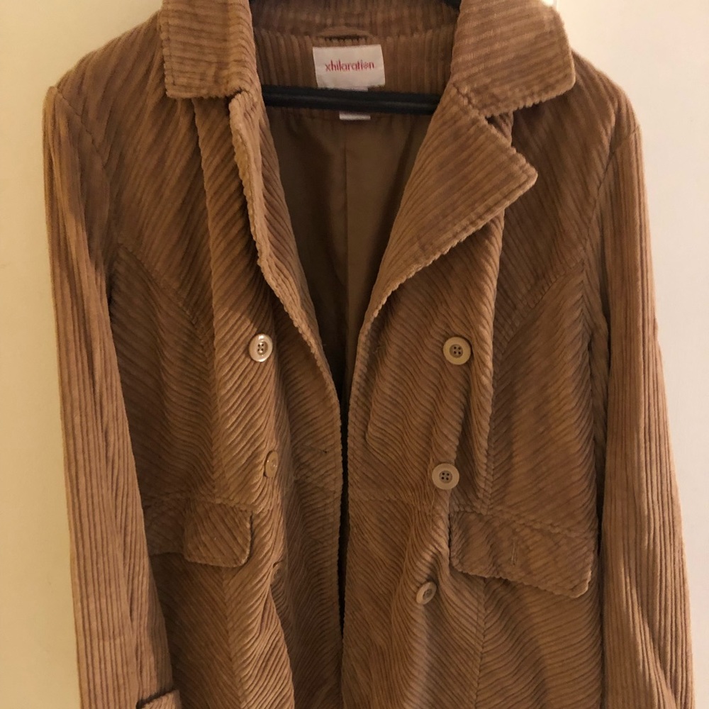 Vintage gold corduroy jacket